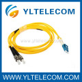 ST To LC Fiber Optic Patch Cord , Singlemode 9 Optical Fiber Patch Cord